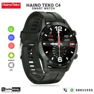 Haino Teko C4 Fitness Smart Watch 46mm - Black