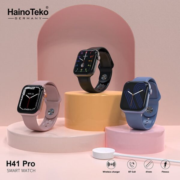 Haino Teko H41 Pro series 8  smart watch - Black