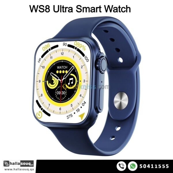 WS8 Ultra smart watch - Blue