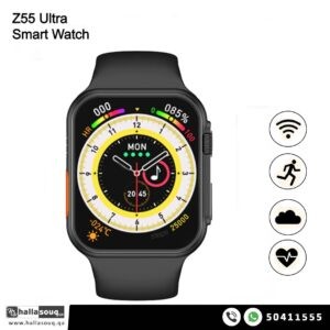 Z55 Ultra Awesome Quality Smartwatch With Bluetooth Calling Support - Black