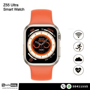 Z55 Ultra Awesome Quality Smartwatch With Bluetooth Calling Support - Orange