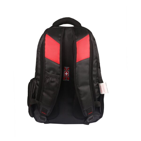 SWISS MILITARY (LBP25) 25 Ltrs Laptop Backpack - Red Black And Swiss Military TWS-VICTOR1 True Wireless Earbuds