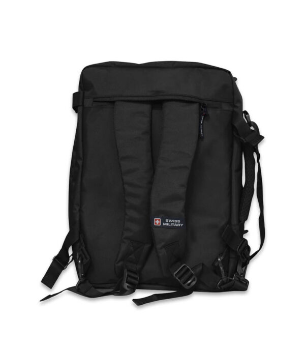 SWISS MILITARY (LBP88) Multipurpose Backpack Cum Sling Bag - Black And Swiss Military TWS-VICTOR1 True Wireless Earbuds