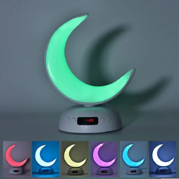 CRONY SQ-902 Quran speaker Led Moon Lamp Aromatherapy Function Azan Alarm Clock Quran Player