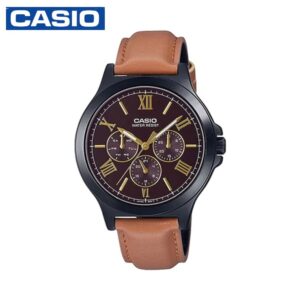 Casio MTP-V300BL-5AUDF Mens Enticer Analog Watch - Brown