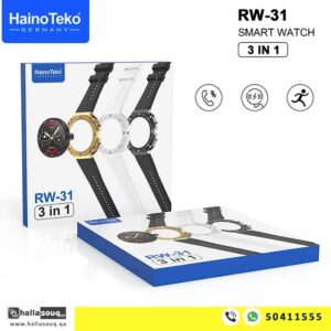 Haino Teko RW-31 SmartWatch, 3 in 1 Triple Case Smart Watch