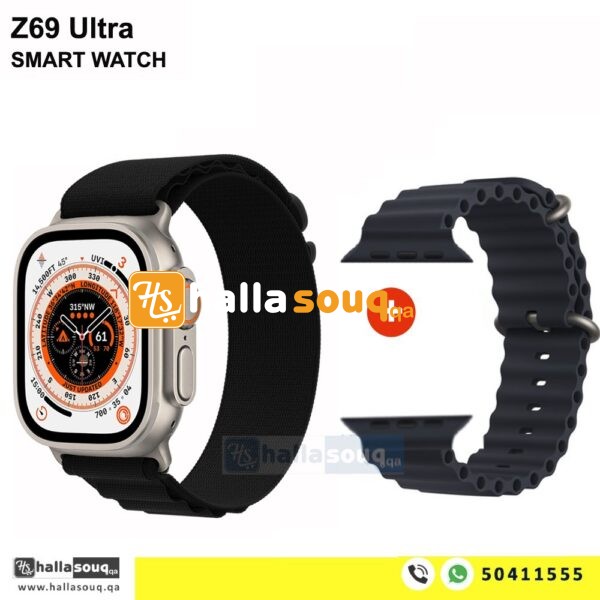 Z69 Ultra Smart Watch With Two Straps