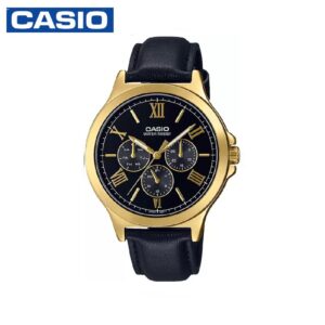 Casio MTP-V300GL-1AUDF Mens Enticer Analog Watch - Black