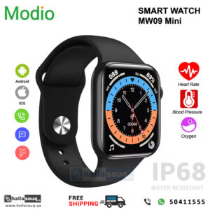 Modio MW09 Mini Smart Watch - Black