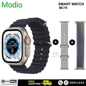 Modio MC79 Smart Watch With Three Straps