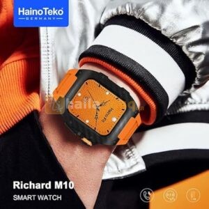 HainoTeko Richard M10 Fully Protective 3 Pairs Strap Smartwatch