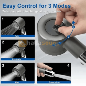 Turbo Shower Head 3 Modes