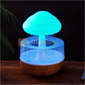 Rain Cloud Air Humidifier Aromatherapy with 7 colors LED