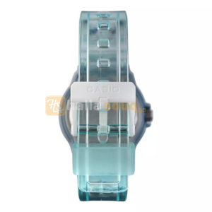 CASIO LRW-200HS-2EVDF Women Analog Watch Transparent Blue Resin Strap