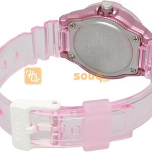 CASIO LRW-200HS-4EVDF Women Analog Watch Transparent Purple Resin Strap