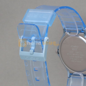 CASIO MQ-24S-2BDF Pop Series Analog Watch With Blue Transparent Strap