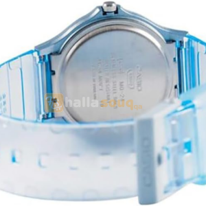 CASIO MQ-24S-2BDF Pop Series Analog Watch With Blue Transparent Strap