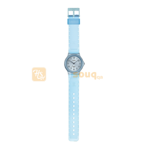 CASIO MQ-24S-2BDF Pop Series Analog Watch With Blue Transparent Strap