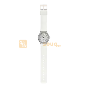 CASIO MQ-24S-7BDF Pop Series Analog Watch With White Transparent Strap