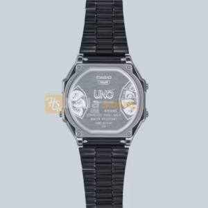 Casio A168WEUC-1ADR Vintage Digital UNO Collaboration Model Unisex Watch