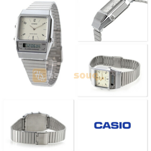 Casio AQ-800E-7A2DF Vintage Analog-Digital Unisex Watch