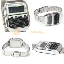 Casio CA-500WE-7BDF Vintage Men Digital Calculator Watch