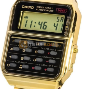 Casio CA-500WEG-1ADF Vintage Men Digital Calculator Watch