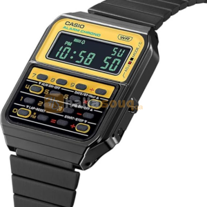 Casio CA-500WEGG-9BDF Vintage Men Digital Calculator Watch