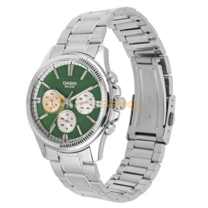 CASIO MTP-1375D-3AVDF Analog Men`s Watch- Green Dial