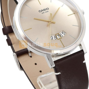 CASIO MTP-B100L-9EVDF Analog Leather Band Watch For Men