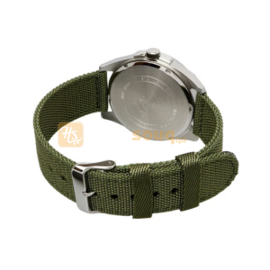 CASIO MTP-B155C-3EVDF Youth Analog Green Nylon Strap Men`s Watch