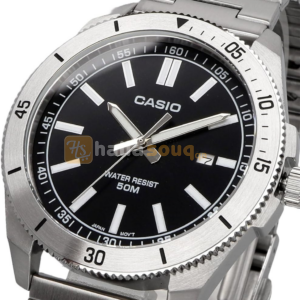 CASIO MTP-B155D-1EVDF Analog Black Dial Men`s Watch