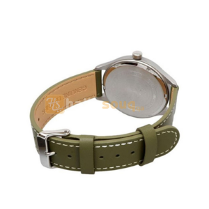 CASIO MTP-B160L-1B2VDF Analog Leather Strap Men`s Watch