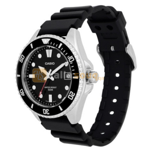 Casio MDV-10-1A1VDF Men`s Analog Watch Black Resin Strap