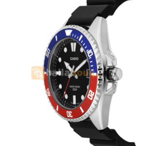 Casio MDV-10-1A2VDF Men`s Analog Watch Black Resin Strap